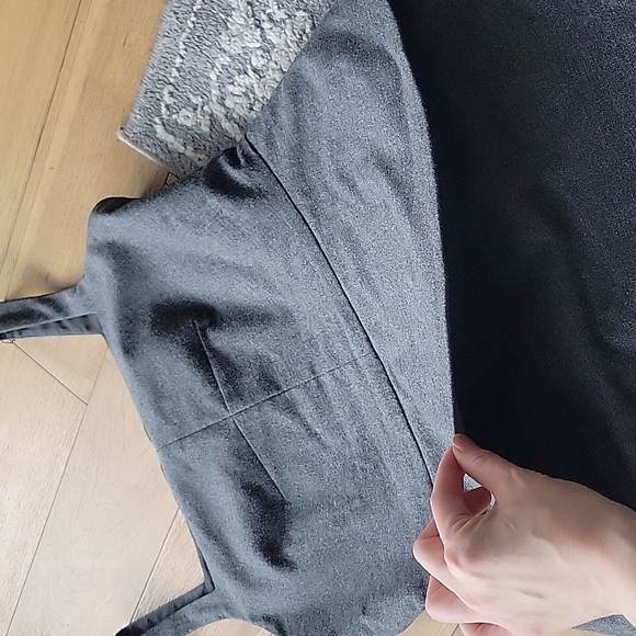 BR woolen faux two pieces dress - Picture 2 of 5